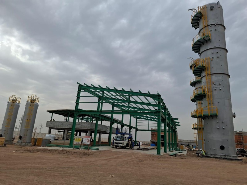 The connecting road between MOD and the oil fields